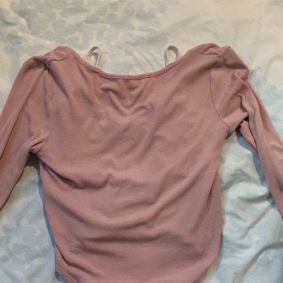 emmiol/yesstyle, pink, top, cropped - Picture 3 of 4